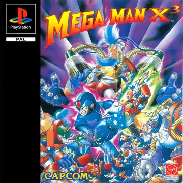 Mega Man X3 (EU) box cover front